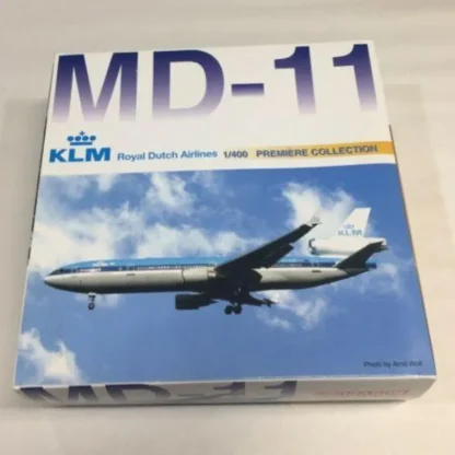Dragon Models 55296 1:400 KLM MD-11 - Miniature Marvels: Airplane Models & Painted Dice* Airplane Model