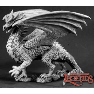 Fashion Dragon of Fire: Dark Heaven Legends RPR 02717 - Miniature Marvels: Airplane Models & Painted Dice Miniature