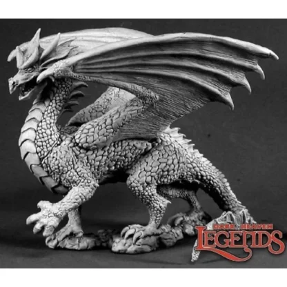 Fashion Dragon of Fire: Dark Heaven Legends RPR 02717 - Miniature Marvels: Airplane Models & Painted Dice Miniature