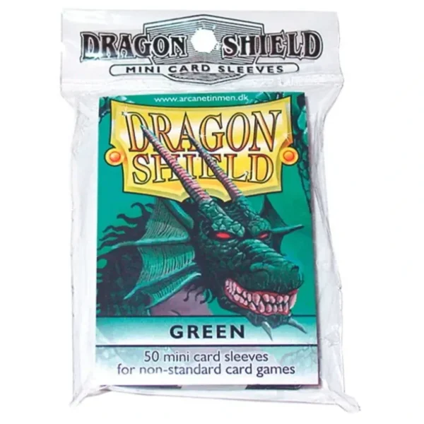 Dragon Shield: Japanese Mini (50) Green "Dakka Fiath" ATM 10104 - Miniature Marvels: Airplane Models & Painted Dice* Shop All