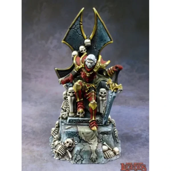 Fashion Dragoth The Defiler, Undead Lord on Throne: Dark Heaven Legends RPR 03807 - Miniature Marvels: Airplane Models & Painted Dice Miniature