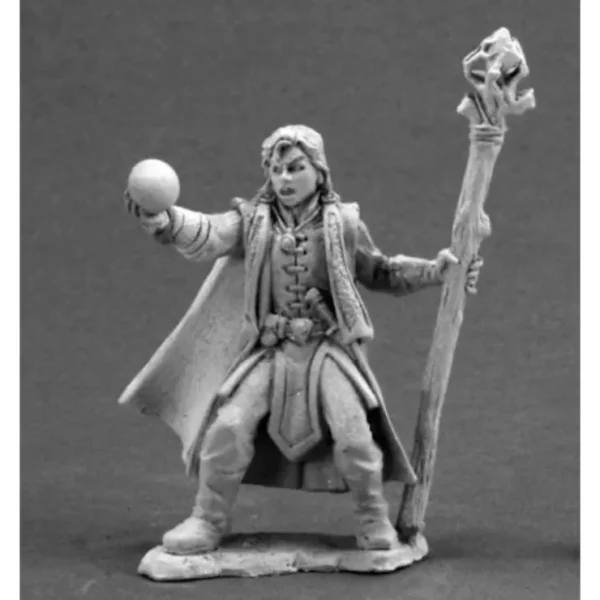 Shop Drake Whiteraven, Young Mage: Dark Heaven Legends RPR 03599 - Miniature Marvels: Airplane Models & Painted Dice Miniature