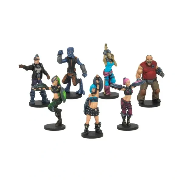 Dreadball: Beauties and the Mob - DreadBall Cheerleaders & Fans MGE MGDBM107-1 - Miniature Marvels: Airplane Models & Painted Dice* Shop All
