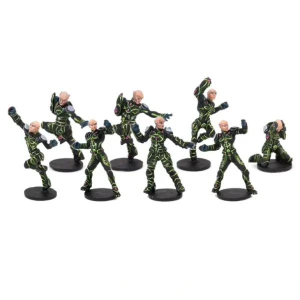 Dreadball: Shan-Meeg Starhawks Team Booster MGE MGDBM52-1 - Miniature Marvels: Airplane Models & Painted Dice* Shop All