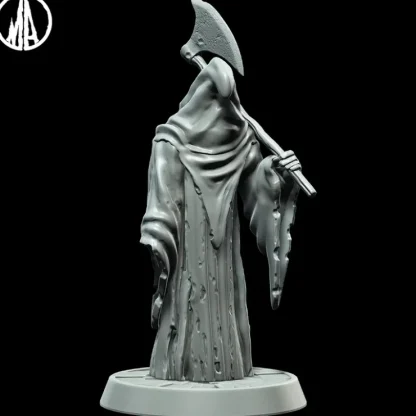Fashion Dreadful Headsman Executioner - Miniature Marvels: Airplane Models & Painted Dice Miniature