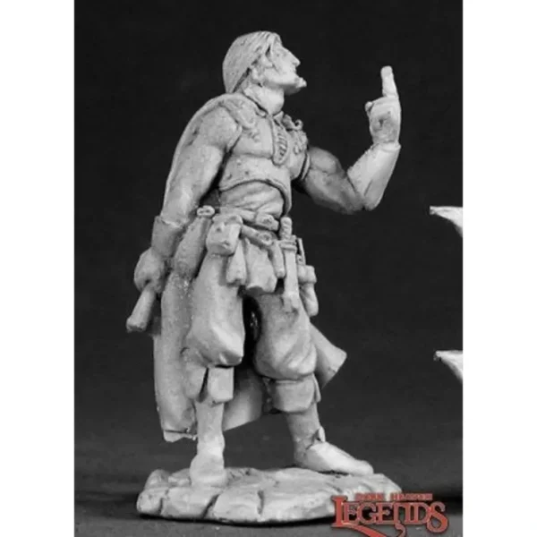 Hot Dub Bullock, Rogue: Dark Heaven Legends RPR 03026 - Miniature Marvels: Airplane Models & Painted Dice Miniature