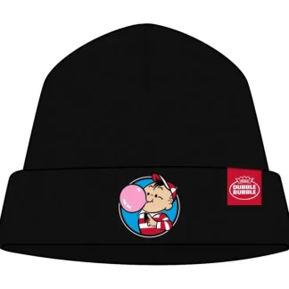 Best DUBBLE BUBBLE Bubblegum Candy Beanie - Trendy Retro Skater Winter Soft Cap Hat - Miniature Marvels: Airplane Models & Painted Dice Egpull