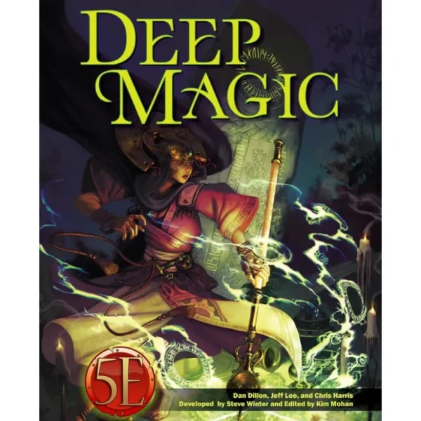 Hot Dungeons & Dragons: Deep Magic (5E) PZO KOBDMAG5E - Miniature Marvels: Airplane Models & Painted Dice Role-playing Game