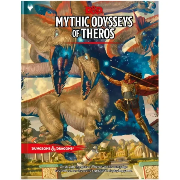 Best Sale Dungeons & Dragons RPG: Mythic Odysseys of Theros (Campaign Setting & Adventure Book) WOC C78750000 - Miniature Marvels: Airplane Models & Painted Dice Role-playing Game