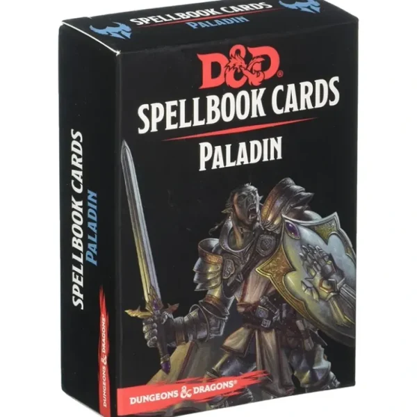 Sale Dungeons & Dragons RPG: Spellbook Cards - Paladin Deck (69 cards) GF9 C56640000 - Miniature Marvels: Airplane Models & Painted Dice Role-playing Game