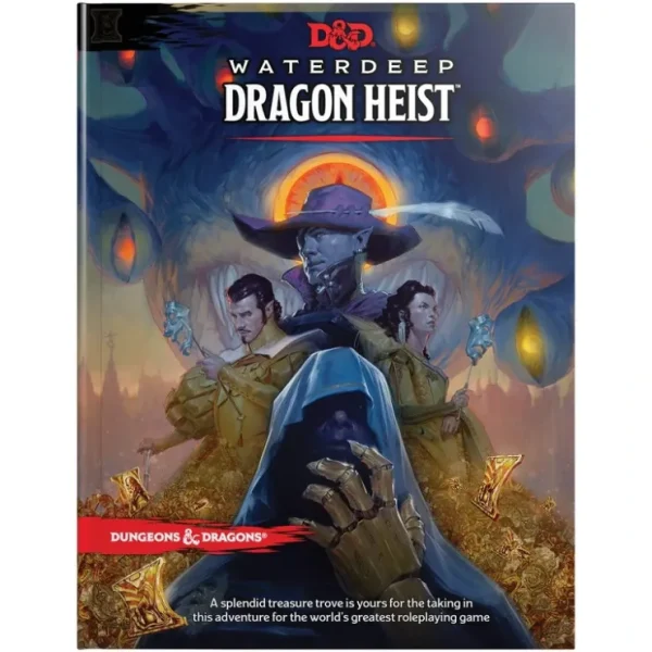 Online Dungeons & Dragons RPG: Waterdeep - Dragon Heist WOC C46580000 - Miniature Marvels: Airplane Models & Painted Dice Role-playing Game