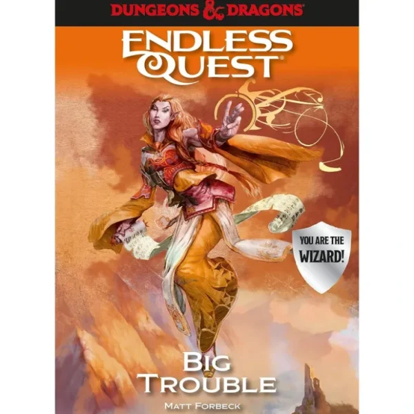 Shop Dungeons & Dragons RPG: An Endless Quest Adventure - Big Trouble RHP 458 - Miniature Marvels: Airplane Models & Painted Dice Role-playing Game