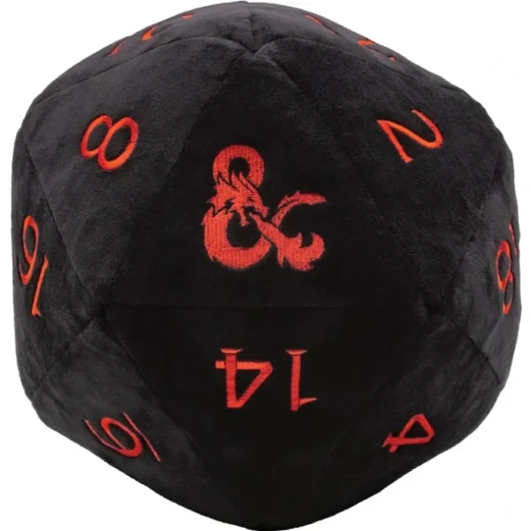 Dungeons and Dragons: Jumbo D20 Dice Plush - Miniature Marvels: Airplane Models & Painted Dice* Shop All