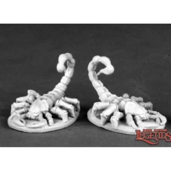 Outlet Dust Scorpions (2): Dark Heaven Legends RPR 03528 - Miniature Marvels: Airplane Models & Painted Dice Miniature