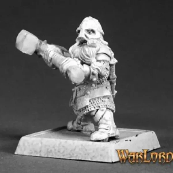 Hot Dwarf Kneebreaker: Warlord RPR 14464 - Miniature Marvels: Airplane Models & Painted Dice Miniature