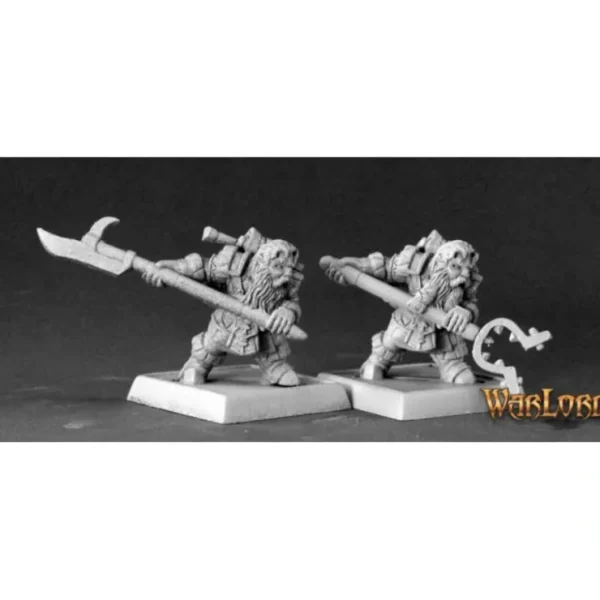 Hot Dwarf Mancatchers (9): Warlord RPR 06216 - Miniature Marvels: Airplane Models & Painted Dice Miniature