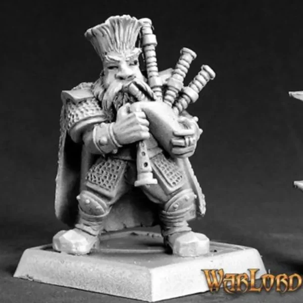 Flash Sale Dwarf Musician: Warlord RPR 14534 - Miniature Marvels: Airplane Models & Painted Dice Miniature