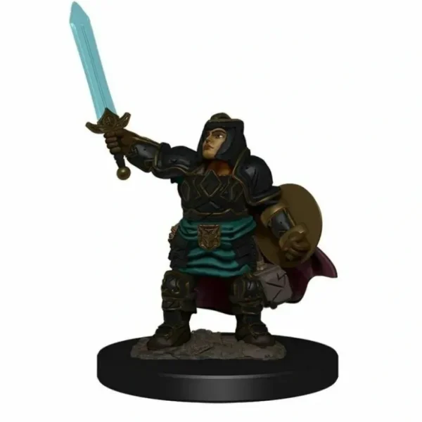 Hot Dwarf Paladin Female: Premium Figures - D&D Icons of the Realms WZK 93027 - Miniature Marvels: Airplane Models & Painted Dice Miniature