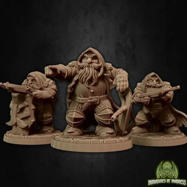 Best Dwarf Soldier Set 3 - Miniature Marvels: Airplane Models & Painted Dice Miniature