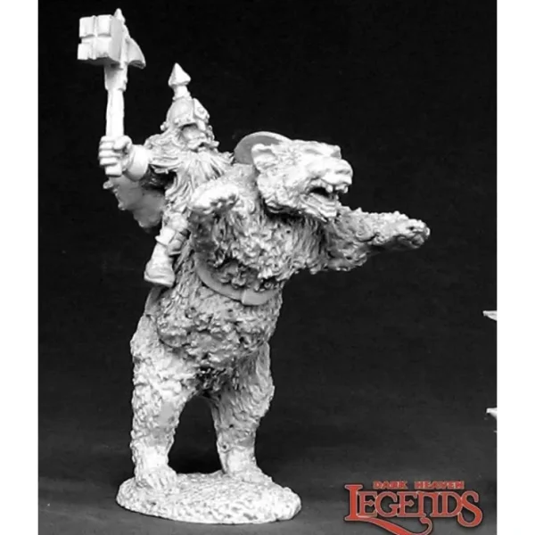 Clearance Dwarven Bear Cavalry: Dark Heaven Legends RPR 02385 - Miniature Marvels: Airplane Models & Painted Dice Miniature