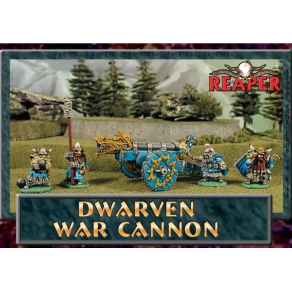 Outlet Dwarven War Cannon: Boxed Set RPR 10008 - Miniature Marvels: Airplane Models & Painted Dice Miniature