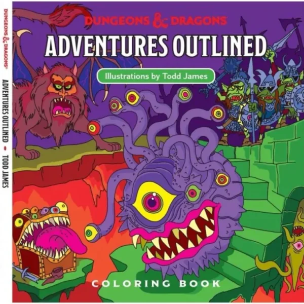 5E Adventures Outlined Coloring Book - Miniature Marvels: Airplane Models & Painted Dice* Shop All