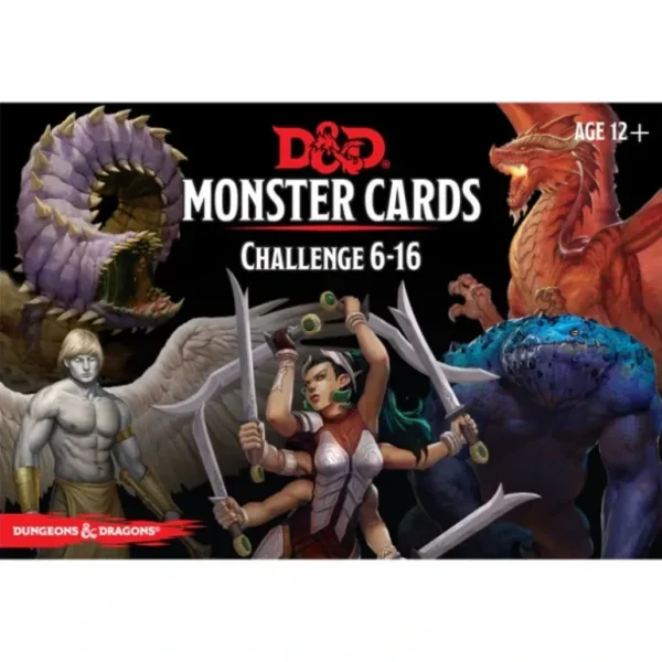 5E Monster Cards: Challenge 6-16 - Miniature Marvels: Airplane Models & Painted Dice* Shop All