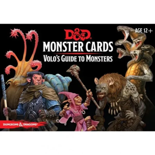 5E Monster Cards: Volo's Guide Deck - Miniature Marvels: Airplane Models & Painted Dice* Shop All