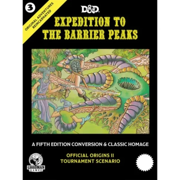 5E OAR #3: Expedition Barrier Peaks - Miniature Marvels: Airplane Models & Painted Dice* Shop All