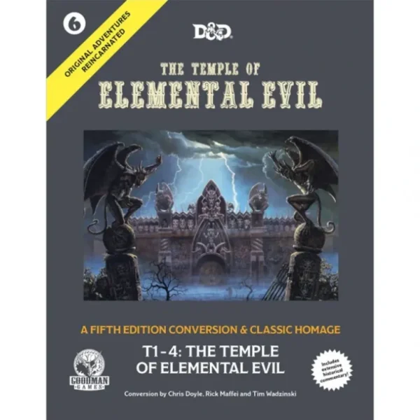5E OAR #6: The Temple Elemental Evil - Miniature Marvels: Airplane Models & Painted Dice* Shop All