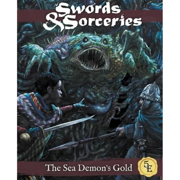 5E Sword & Sorceries: The Sea Demon's Gold - Miniature Marvels: Airplane Models & Painted Dice* Shop All