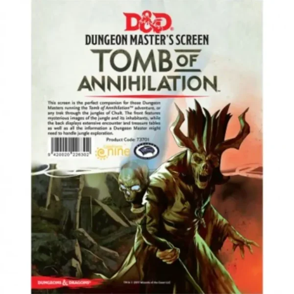 5E Tomb of Annilation: DM Screen - Miniature Marvels: Airplane Models & Painted Dice* Shop All