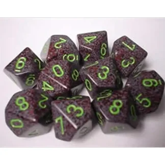 Best Sale Earth: Speckled d10 Dice Set (10's) CHX 25110 - Miniature Marvels: Airplane Models & Painted Dice Dice