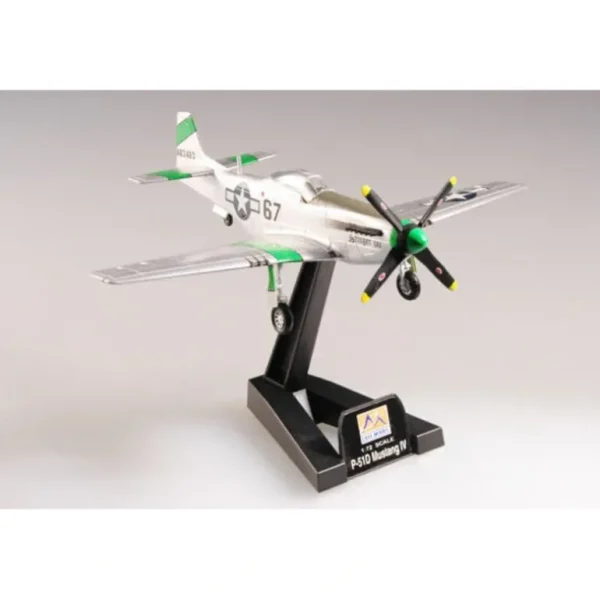 Easy Models 37292 1:72 P-51D Mustang 45FS, 15FG 1945 - Miniature Marvels: Airplane Models & Painted Dice* Airplane Model