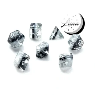 Store Eclipse Dice: "Luna" GKG E0870 - Miniature Marvels: Airplane Models & Painted Dice Dice