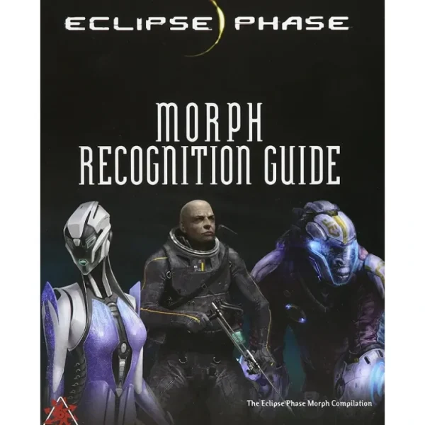 New Eclipse Phase: Morph Recognition Guide (Hardcover) PHS 21002 - Miniature Marvels: Airplane Models & Painted Dice Role-playing Game