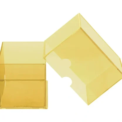 Flash Sale Eclipse 2-Piece Deck Box: Lemon Yellow - Miniature Marvels: Airplane Models & Painted Dice Accessories