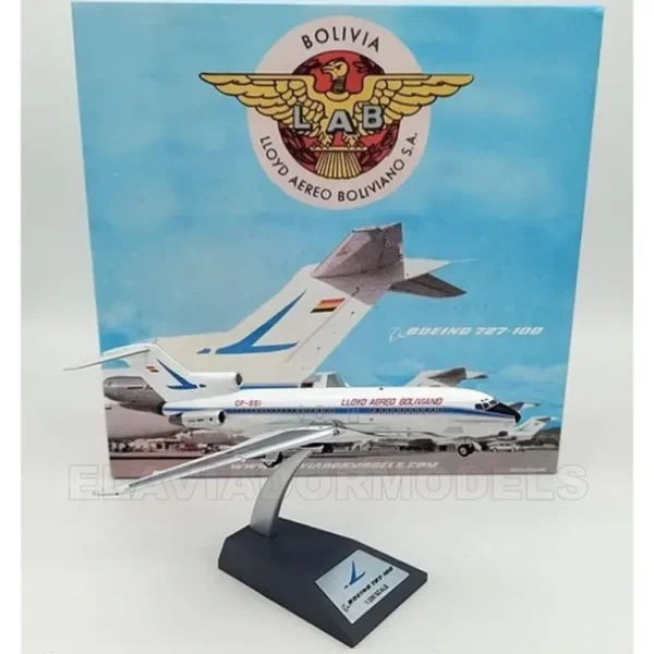 *El Aviador EAV861 1:200 Lloyd Aereo Boliviano Boeing 727-100 - Miniature Marvels: Airplane Models & Painted Dice* Airplane Model