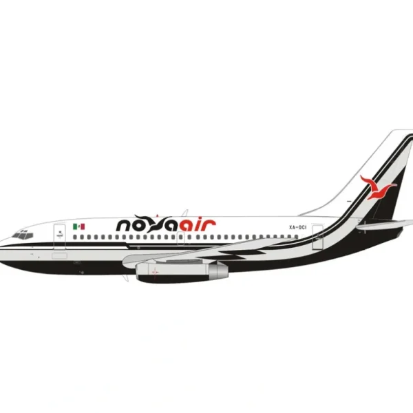 El Aviador EAVOCI 1:200 NOVA Air Boeing 737-200 XA-OCI - Miniature Marvels: Airplane Models & Painted Dice* Airplane Model