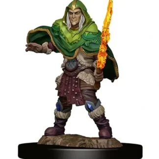 Shop Elf Fighter Male: Premium Figures - D&D Icons of the Realms WZK 93039 - Miniature Marvels: Airplane Models & Painted Dice Miniature