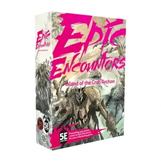 Fashion Epic Encounters: Island of the Crab Archon SFL EE-015 - Miniature Marvels: Airplane Models & Painted Dice Role-playing Game
