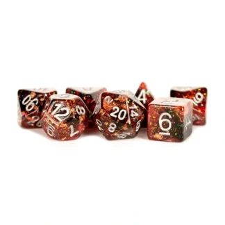 Shop Eternal Fire 16mm Resin Poly Set MET 631 - Miniature Marvels: Airplane Models & Painted Dice Dice