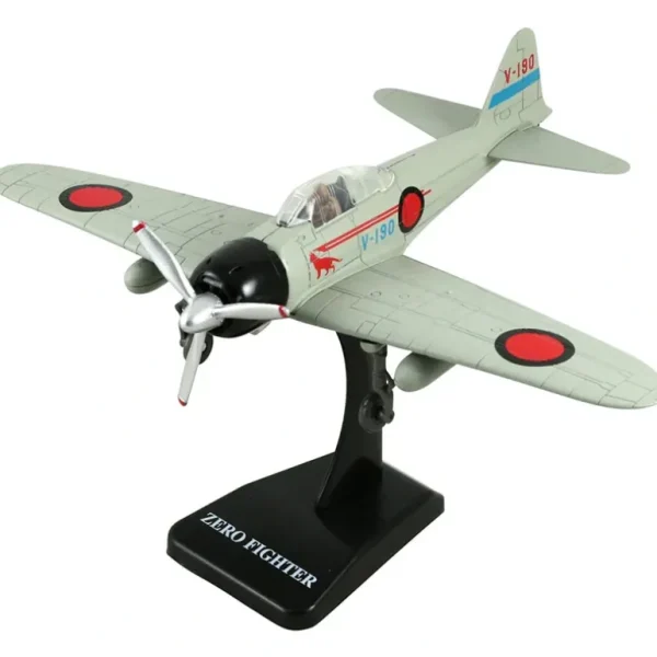 EZ Build Model Kit Mitsubishi Zero Fighter INWZZER - Miniature Marvels: Airplane Models & Painted Dice* Airplane Model