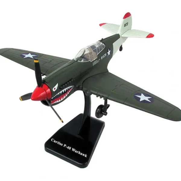 EZ Build Model Kit P-40 Warhawk INEZP40 - Miniature Marvels: Airplane Models & Painted Dice* Airplane Model