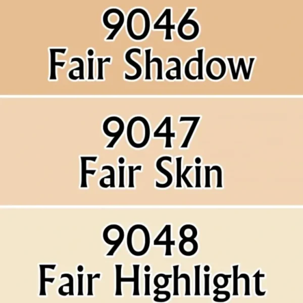 Shop Fair Skin Tones: MSP Triads RPR 09716 - Miniature Marvels: Airplane Models & Painted Dice Paint