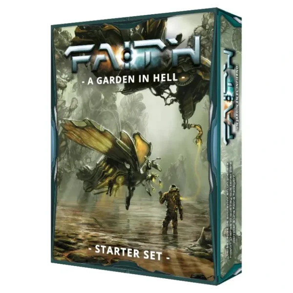 Hot Faith: A Garden in Hell - Starter Set BRG BGE11010 - Miniature Marvels: Airplane Models & Painted Dice Role-playing Game