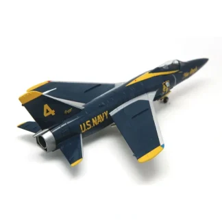 Falcon FA728007 1:72 U.S Navy Grumman F11F-1 Tiger Blue Angels, #4 1964-1965 - Miniature Marvels: Airplane Models & Painted Dice* Airplane Model
