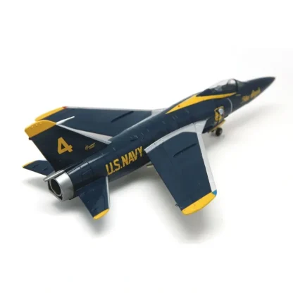 Falcon FA728007 1:72 U.S Navy Grumman F11F-1 Tiger Blue Angels, #4 1964-1965 - Miniature Marvels: Airplane Models & Painted Dice* Airplane Model