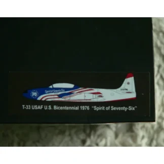Falcon FA722015 1:72 USAF T-33 "Spirit of Seventy-Six" bicentennial markings - Miniature Marvels: Airplane Models & Painted Dice* Airplane Model