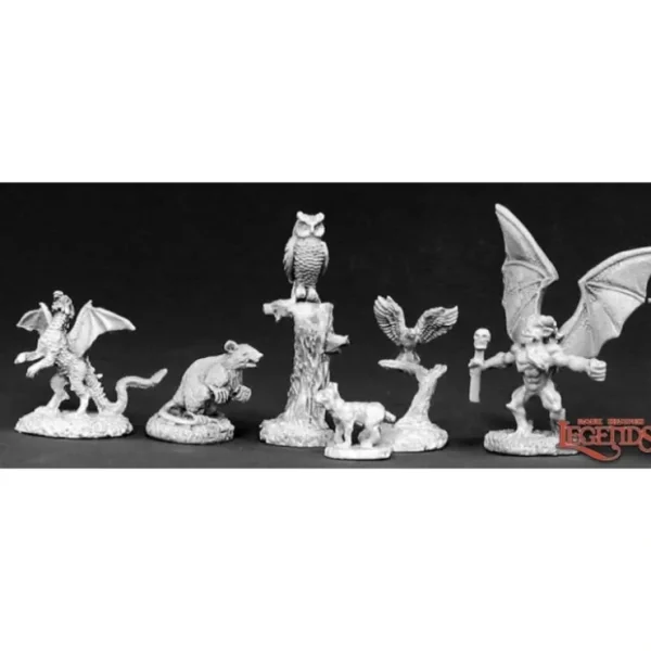 Cheap Familiar Pack II: Dark Heaven Legends RPR 02399 - Miniature Marvels: Airplane Models & Painted Dice Miniature